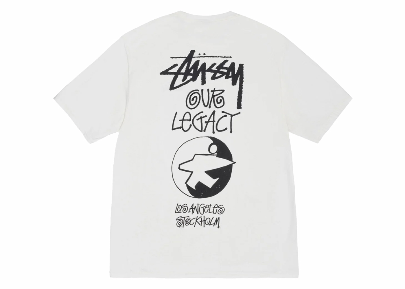 Stussy x Our Legacy Ol Surfman Pigment Dyed Tee Natural Men's 