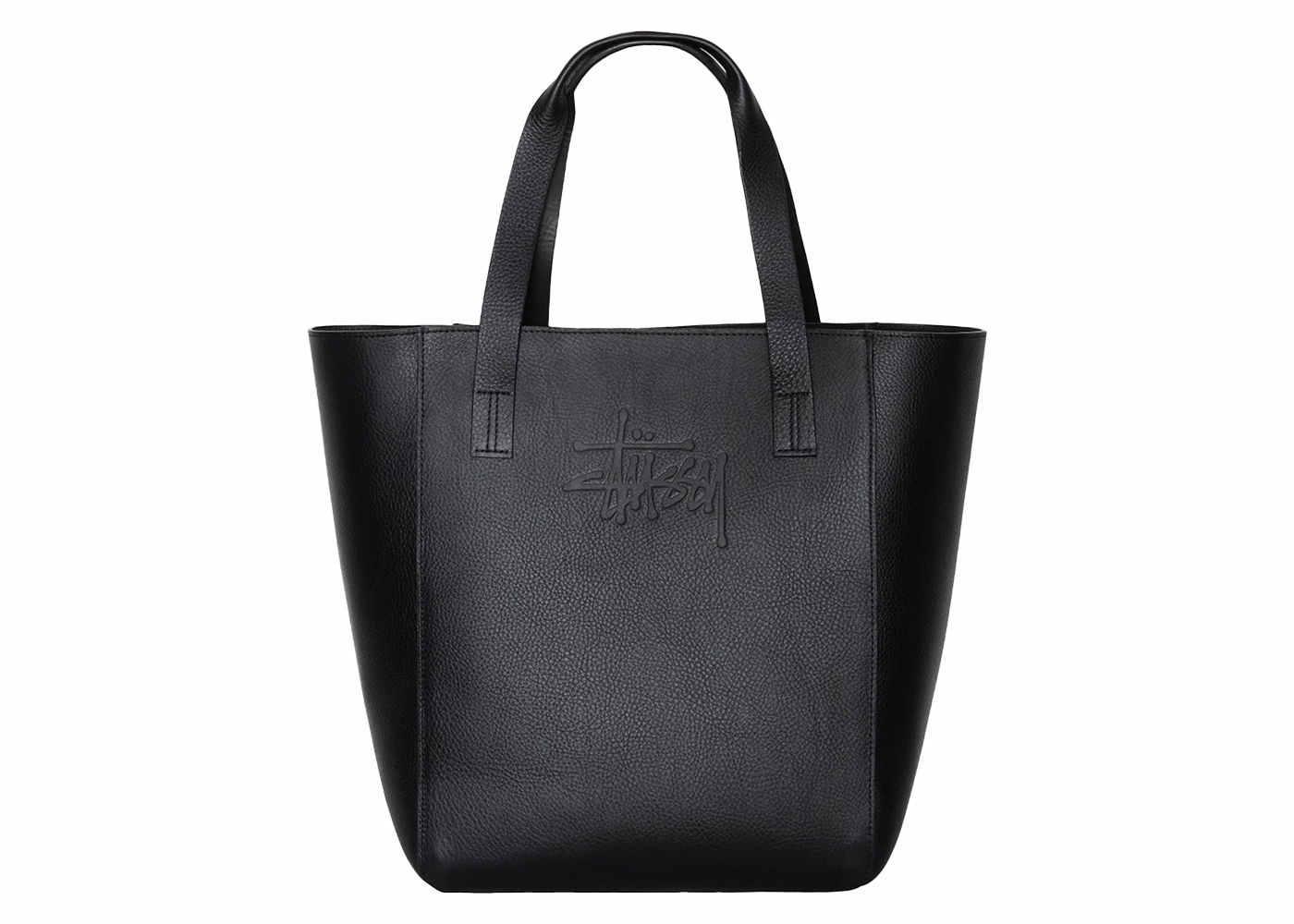 Stussy x Our Legacy Work Leather Tote Black Men's - SS24 - US
