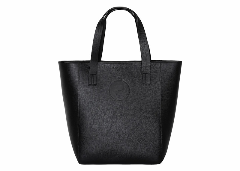 Stussy x Our Legacy Work Leather Tote Black