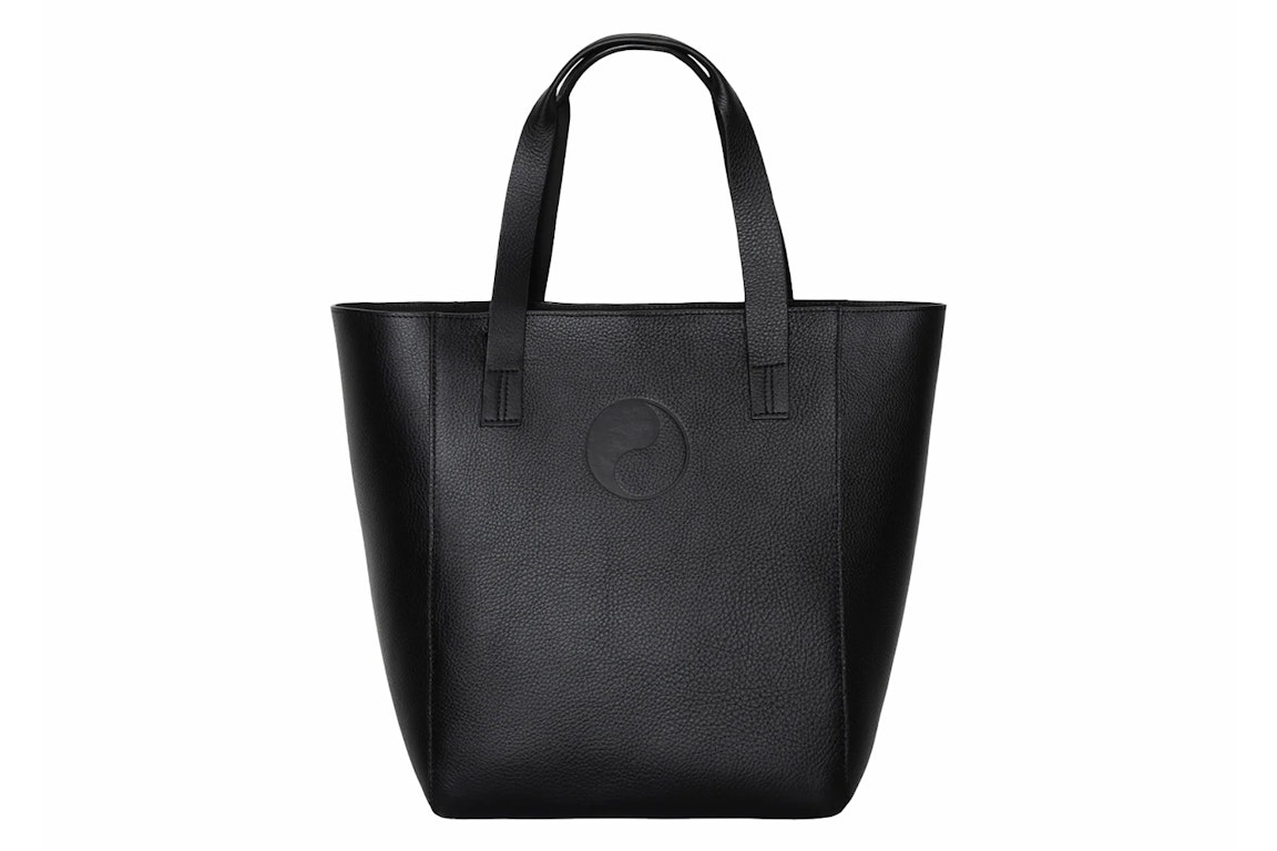 Pre-owned Stussy X Our Legacy Work Leather Tote Black
