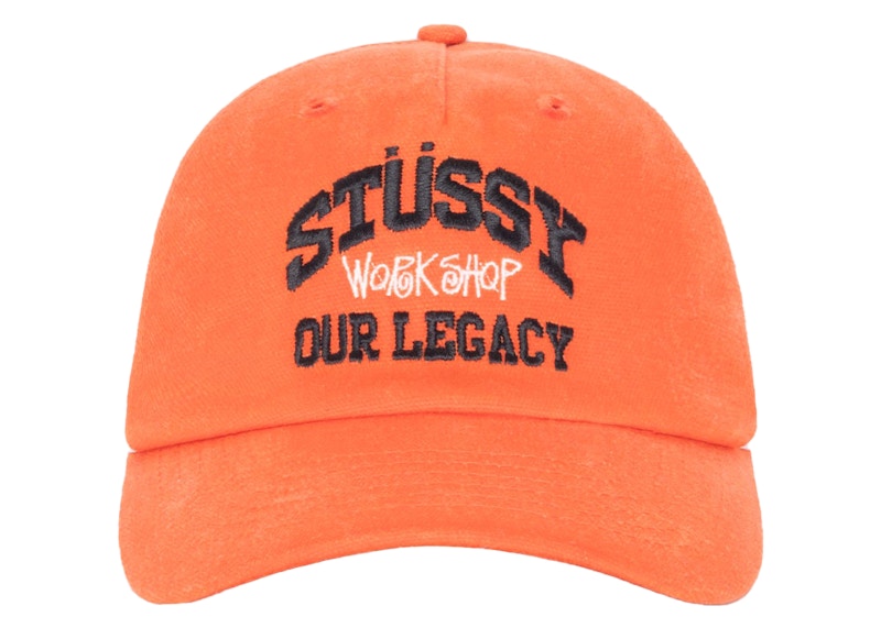 Stussy x Our Legacy Work Shop Low Profile Trucker Cap Fire Men's - FW24 - US