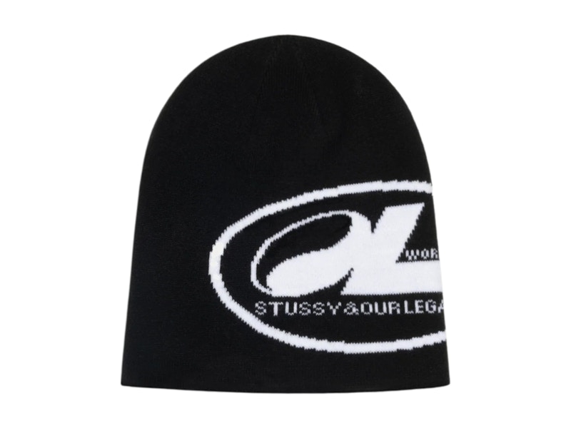 Stussy x Our Legacy Work Shop Skullcap Black Brown Fire
