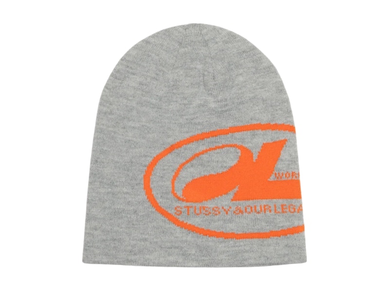Stussy x Our Legacy Work Shop Oval Skullcap Heather Grey