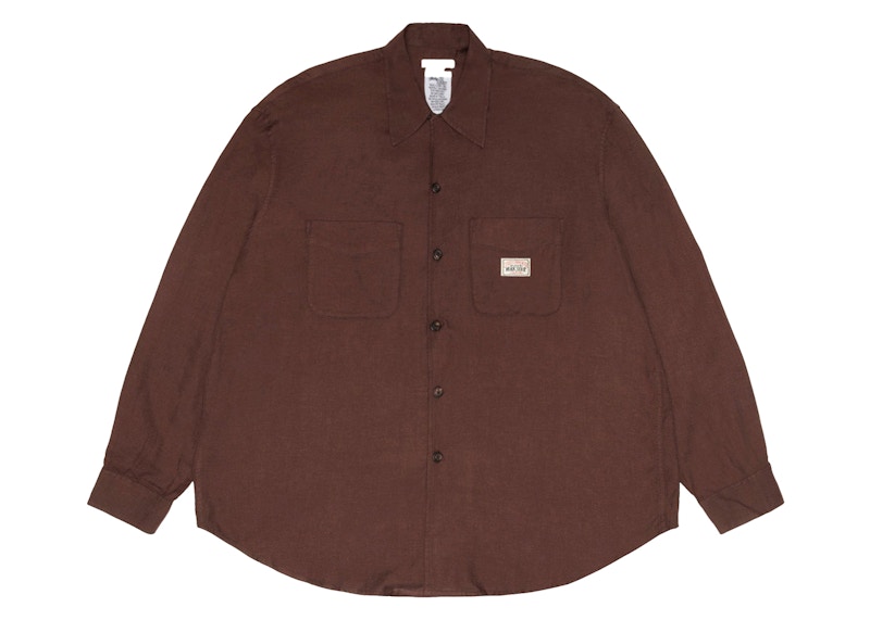 Stussy x Our Legacy Work Shop Shirt Red Arborist Check Men's - SS24 - US