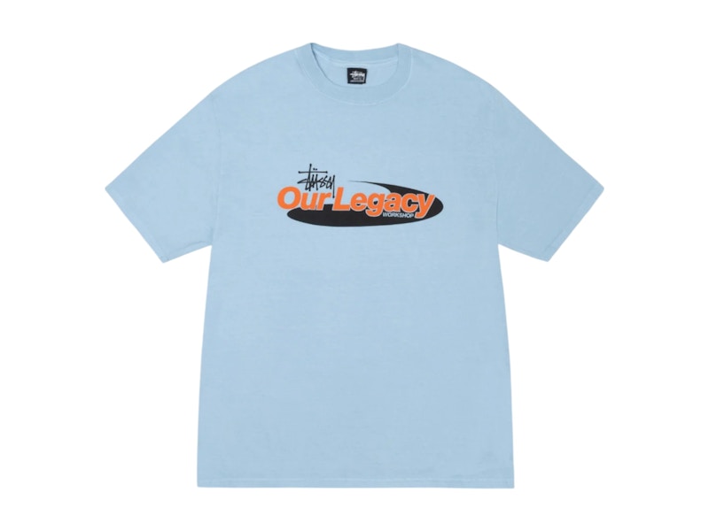 Stussy x Our Legacy Work Shop Swirl Pigment Dyed Tee Baby