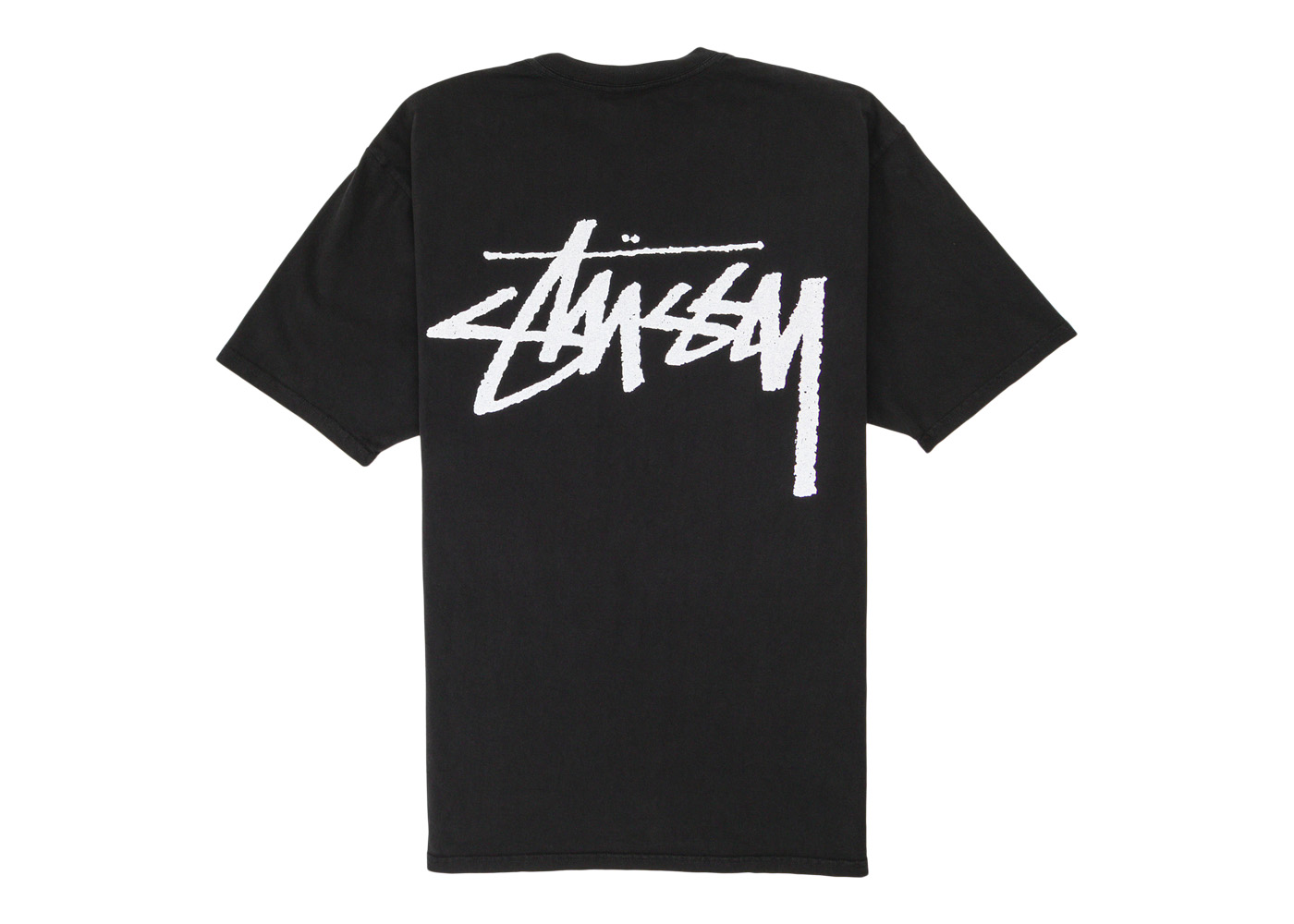 Stussy x Our Legacy Work Shop Yin Yang Pigment Dyed Tee Black