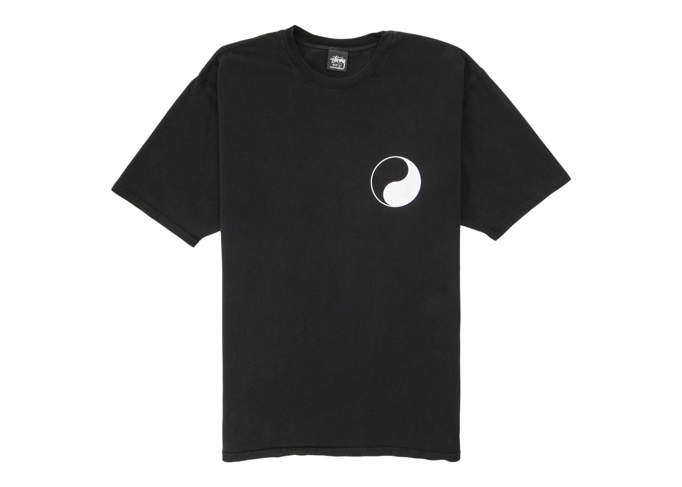 Stussy x Our Legacy Work Shop Yin Yang Pigment Dyed Tee Black 