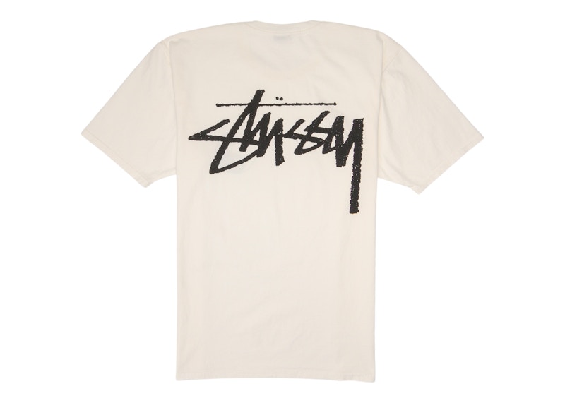 Stussy x Our Legacy Work Shop Yin Yang Pigment Dyed Tee Natural