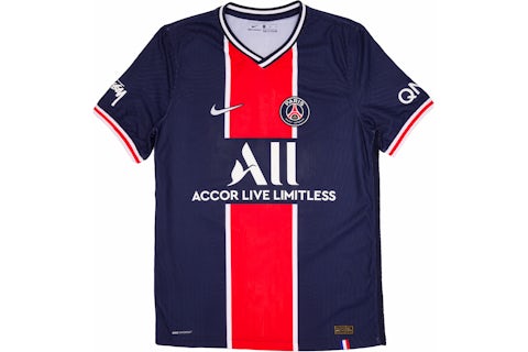 Stussy x PSG Football Jersey Navy Blue SS22 US - Main Image