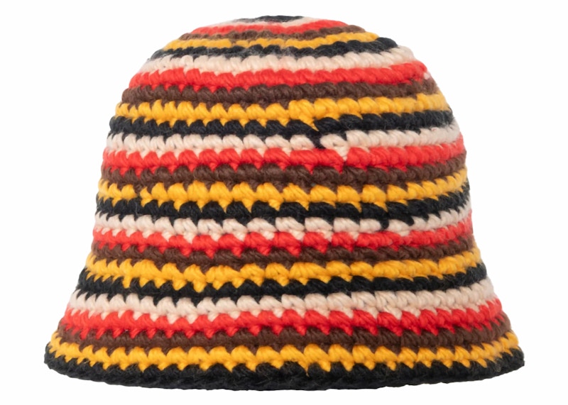 Stussy x Patta Striped Knit Bucket Hat