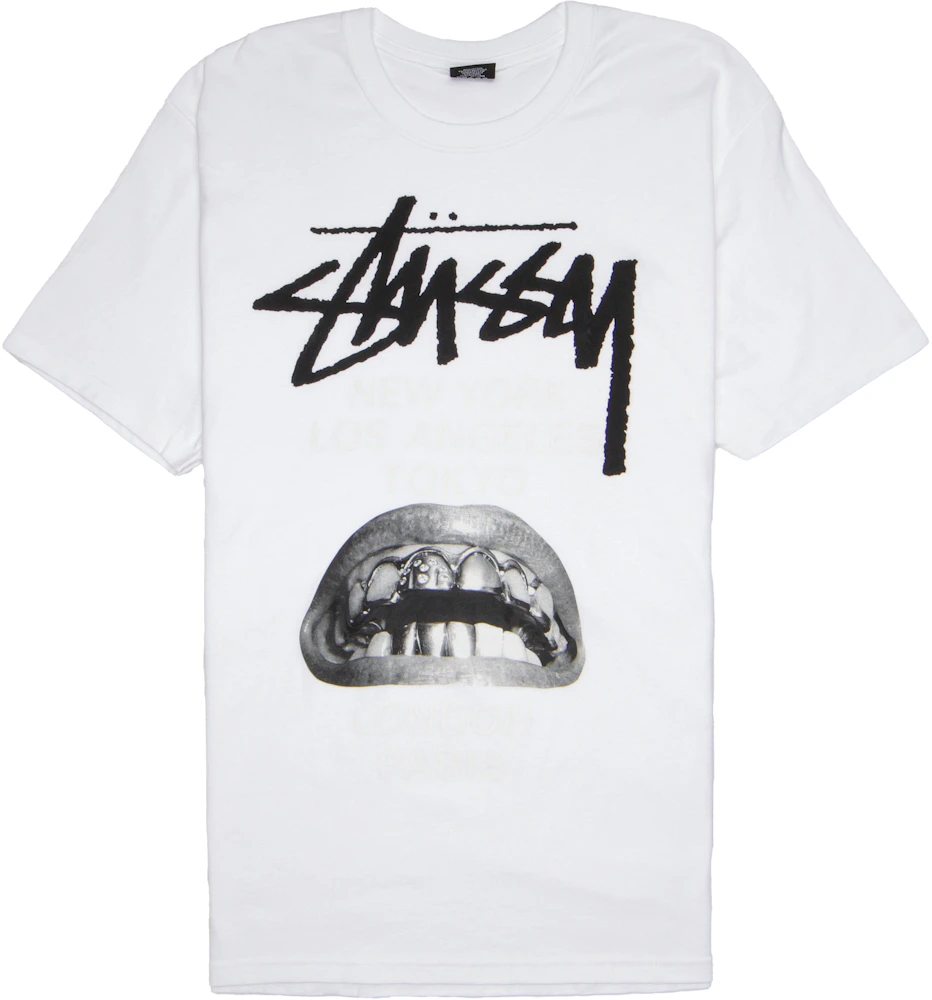 Stüssy x Rick Owens Graphic Print T-Shirt w/ Tags - White T-Shirts,  Clothing - WSTUY20771