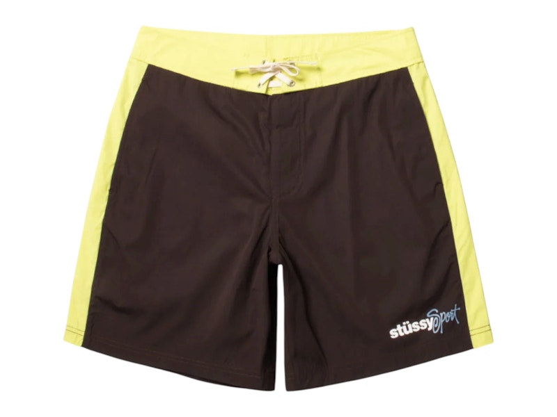 Men's Stussy x Wales Bonner Board Short in Brown