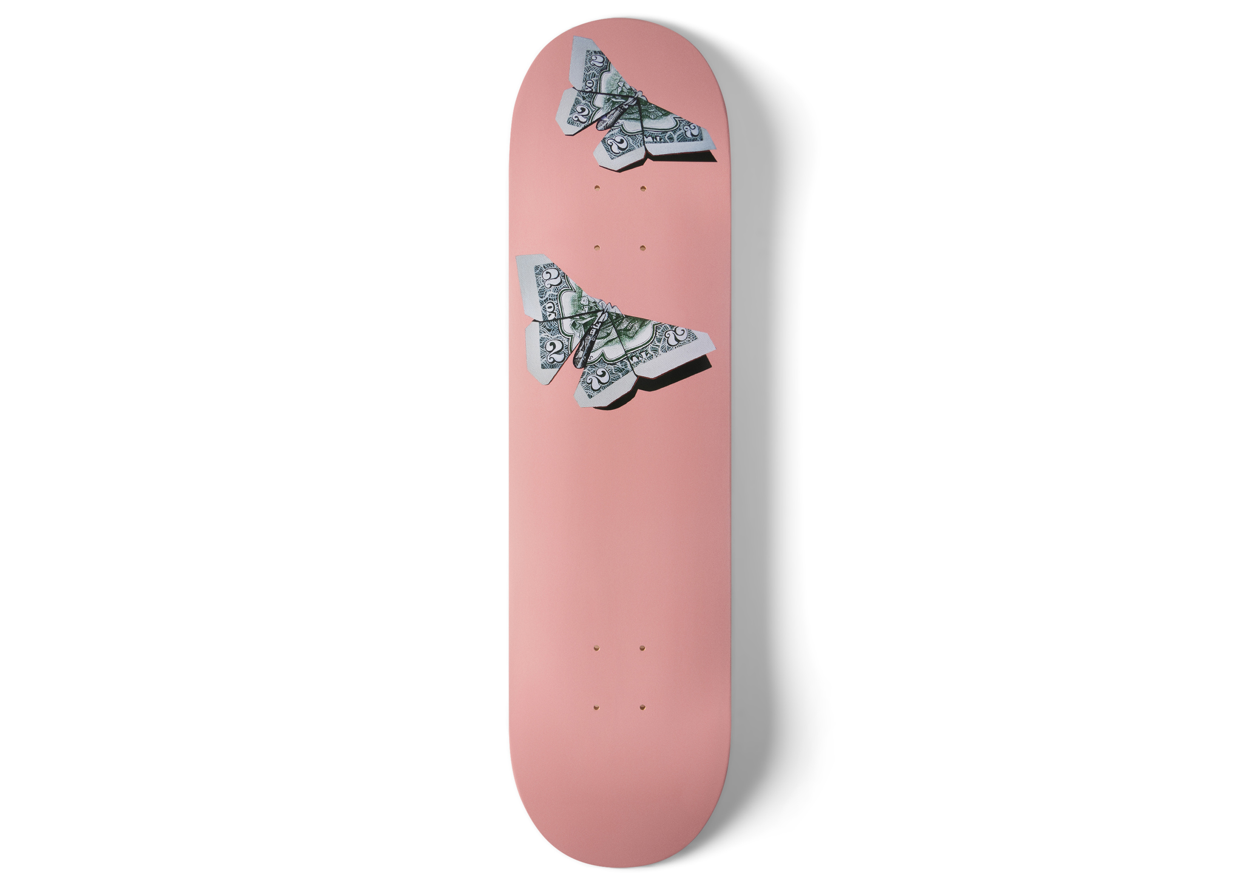 Denial Supreme Vuitton Smashup Pill Skateboard Deck (Edition of 35) Pink