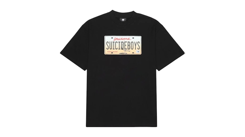 uicideboy$ G59 Records Vanity Tee Black Men's - FW25 - US