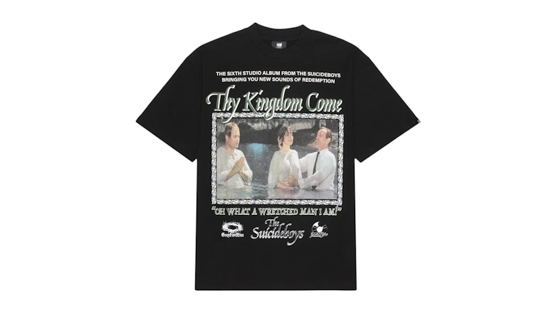 uicideboy$ G59 Records Wretched Tee Black Men's - FW25 - US