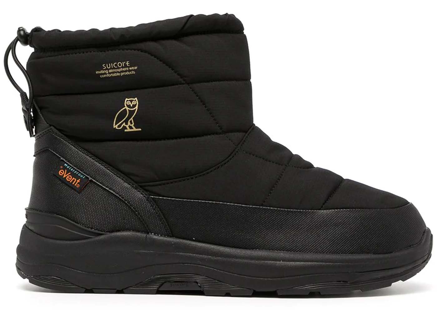 Suicoke Bower Boot OVO Night Black Men's - Sneakers - US