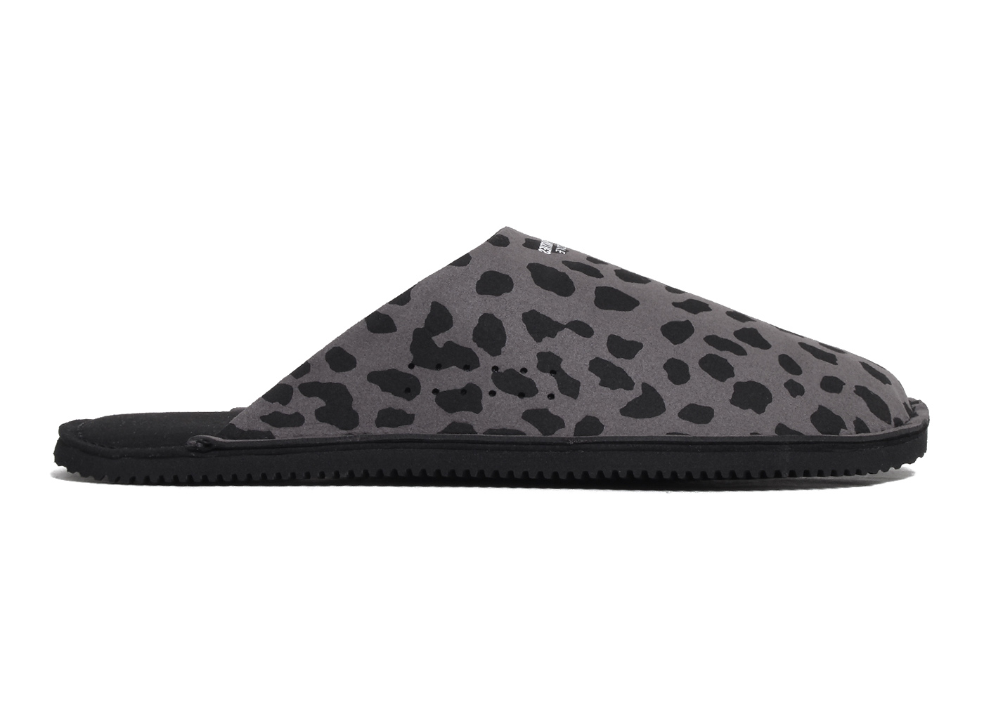 Suicoke Wacko Maria Room Shoes Leopard Grey CN