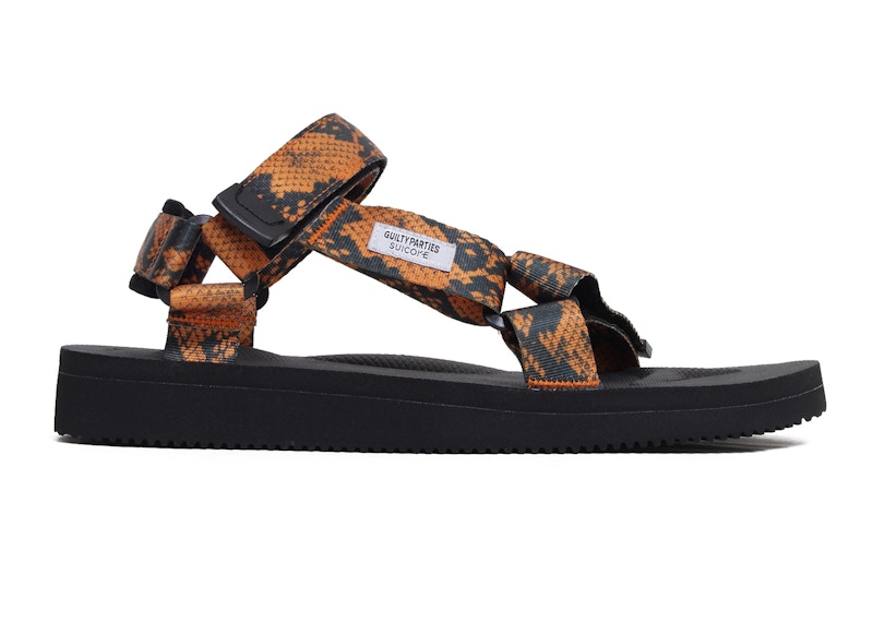 Suicoke Wacko Maria Sandal Python Orange Men's - - US