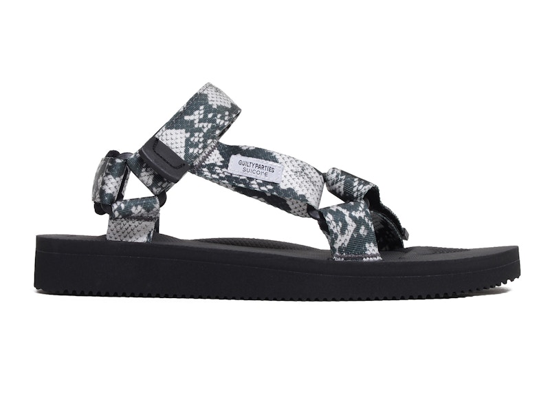 Suicoke Wacko Maria Sandal Python White Men's - - GB