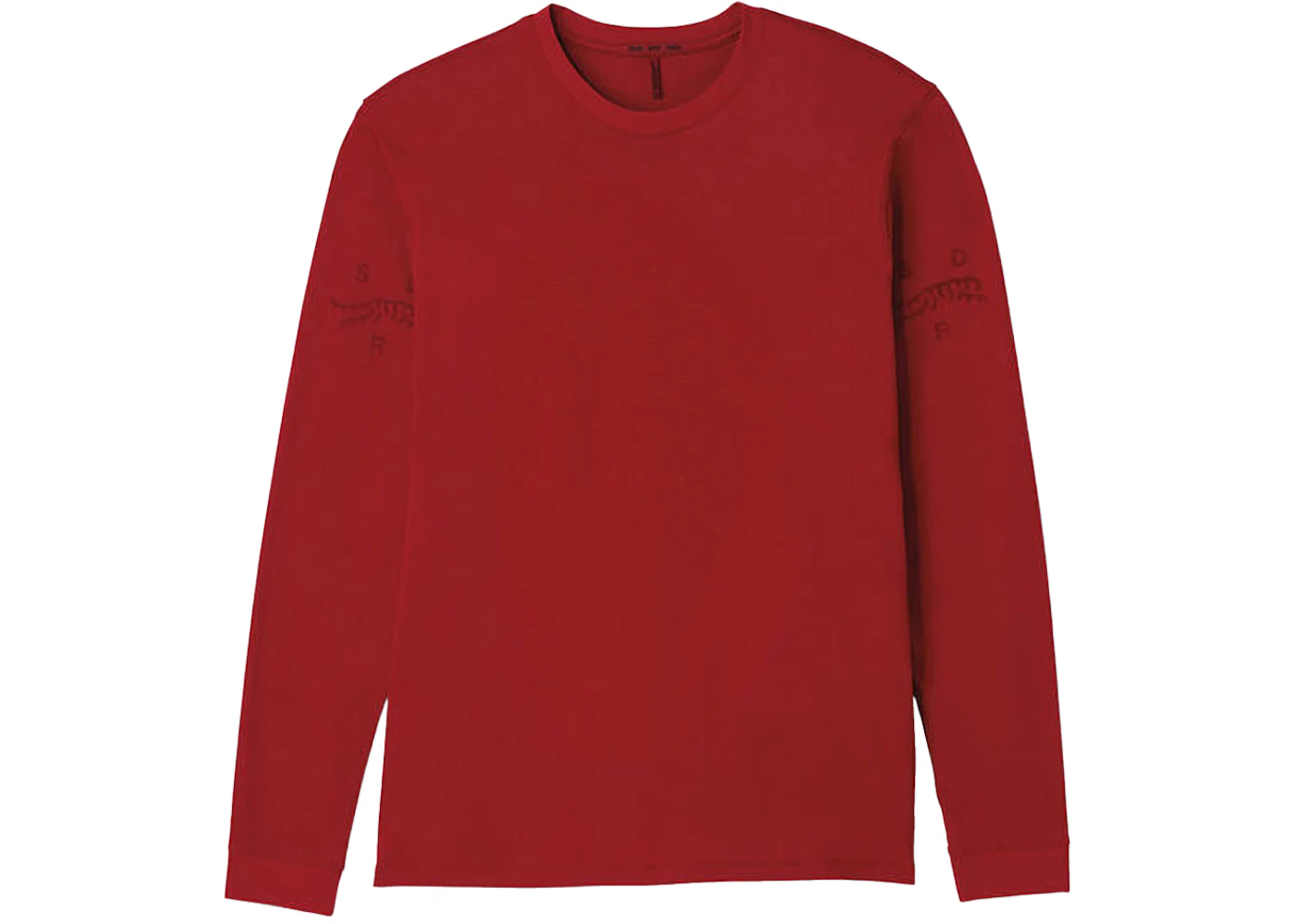 Sun Day Red Long Sleeve Dark Matter T-Shirt Sunday Red Men's - SS24 - US