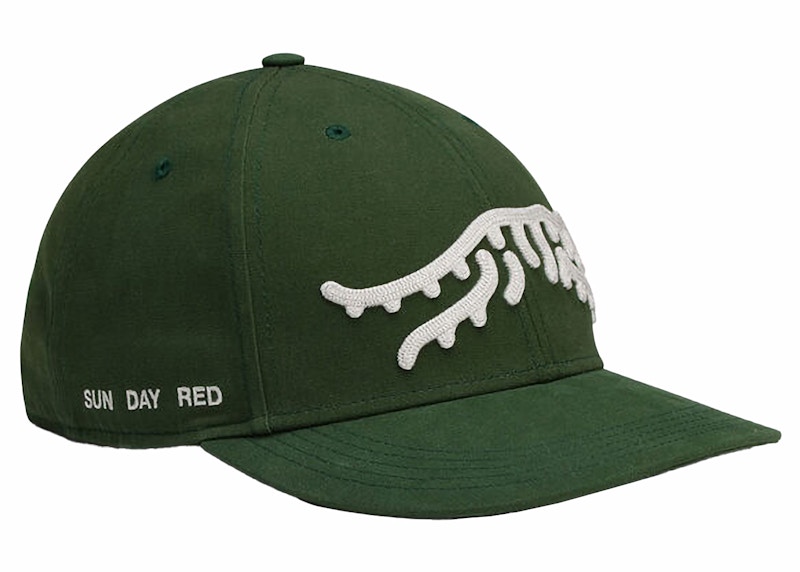 Pre-owned Sun Day Red X Tiger Woods S Jupiter Mid Hat In Pine/needle