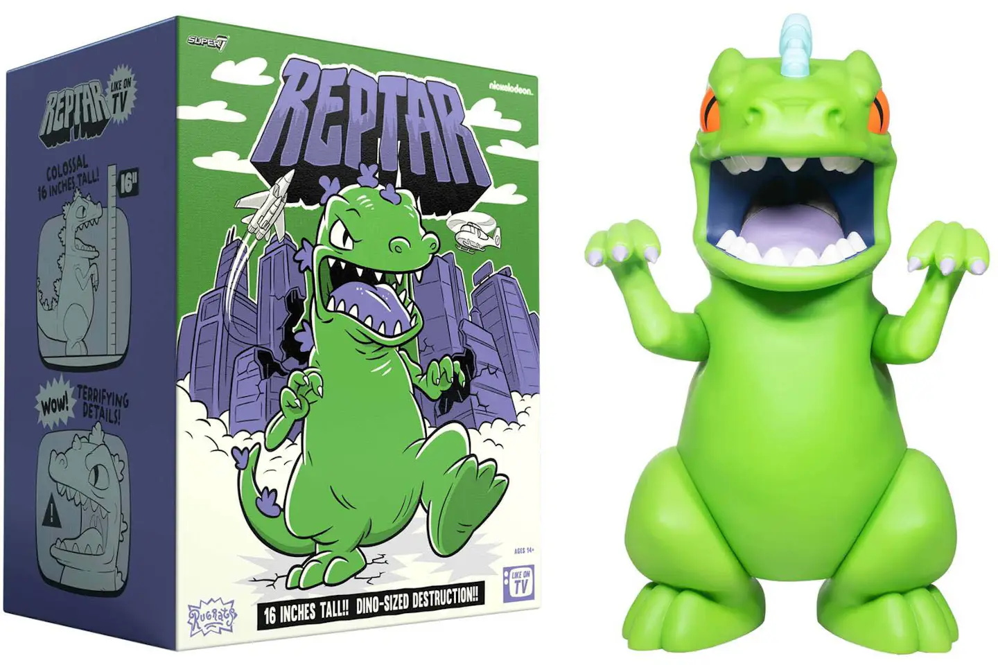Super7 Supersize Rugrats Reptar Action Figure - CN