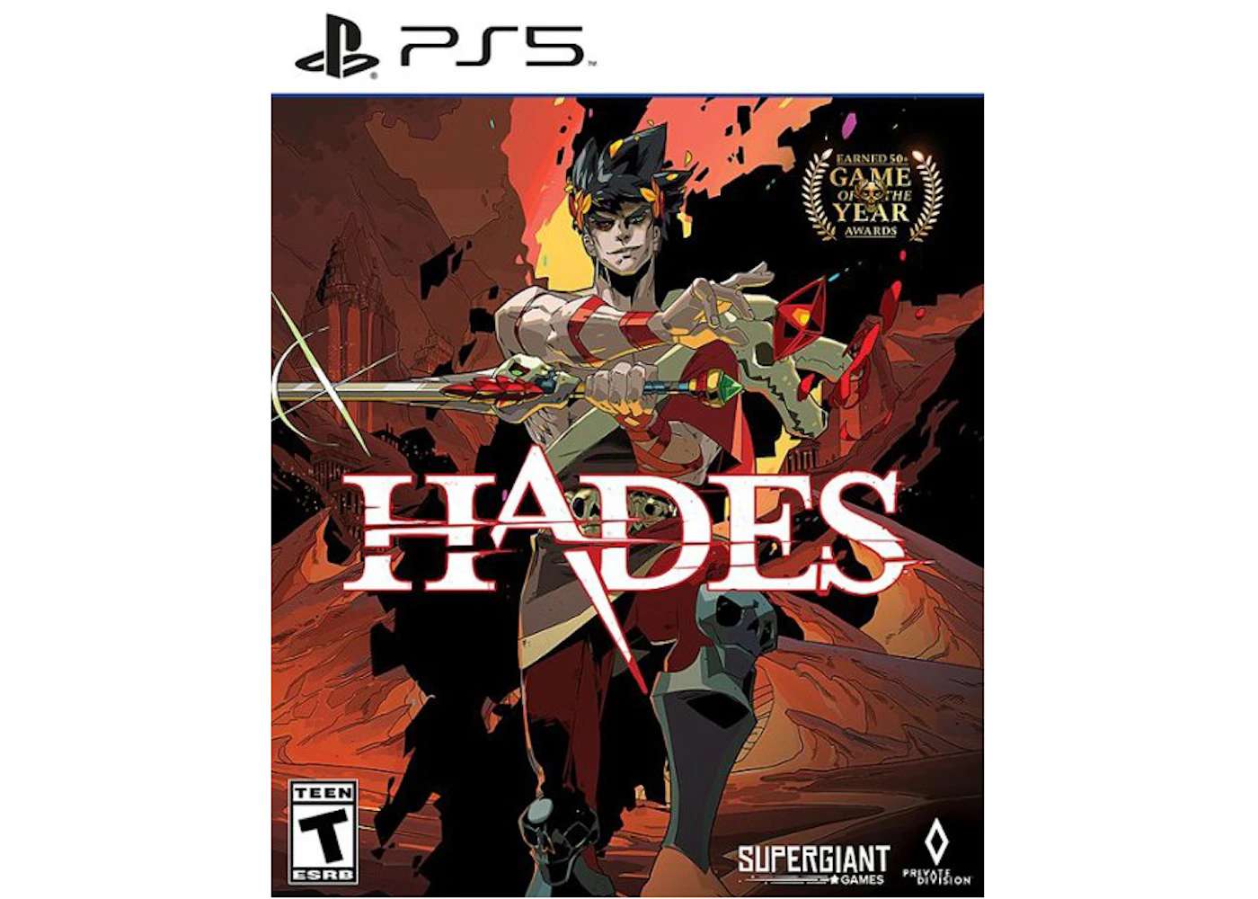 Supergiant PS5 Hades Video Game - US