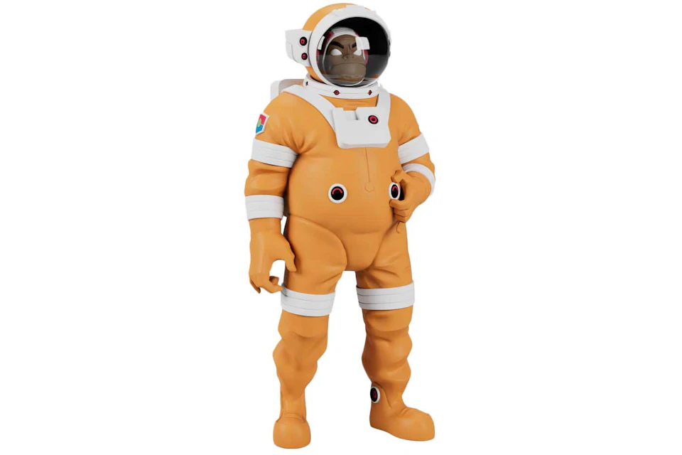 Superplastic x Gorillaz Astronaut Russel Figure Orange