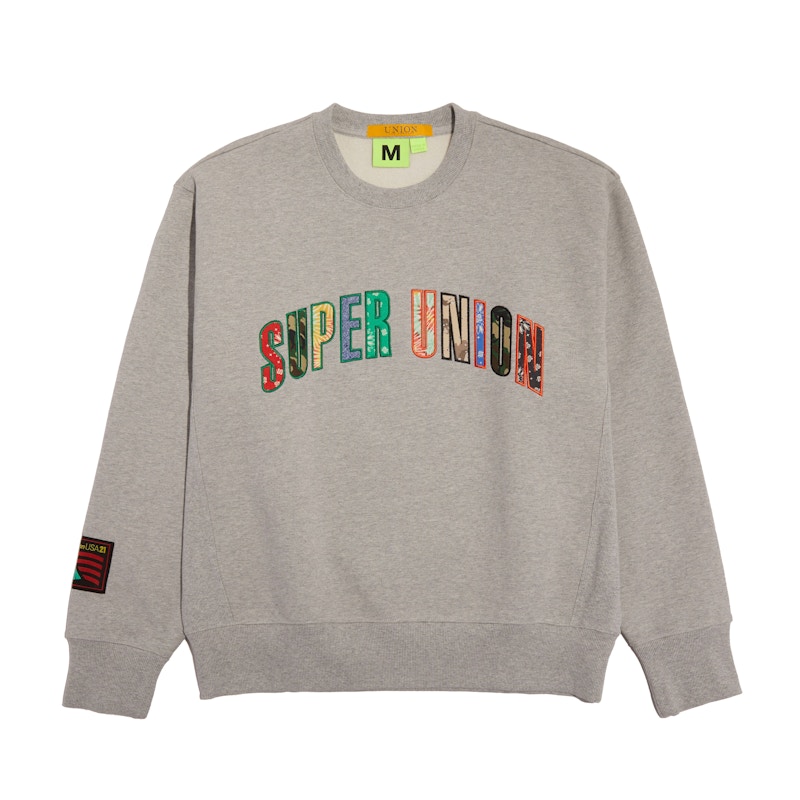 Supervsn SUPERUNION Crewneck Grey Men's - US