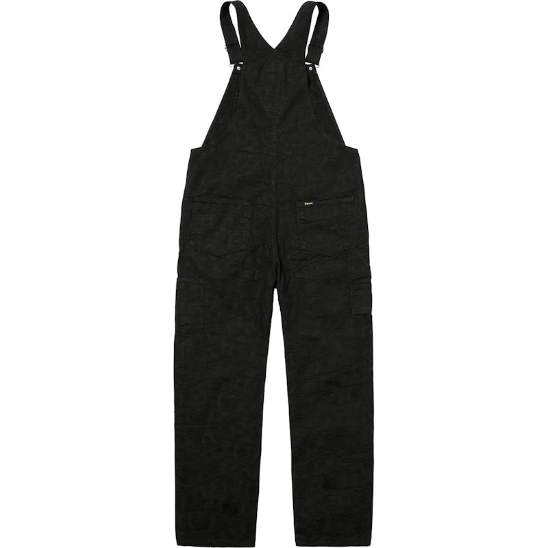 Supreme 100 Dollar Bill Overalls Black Men's - FW17 - US