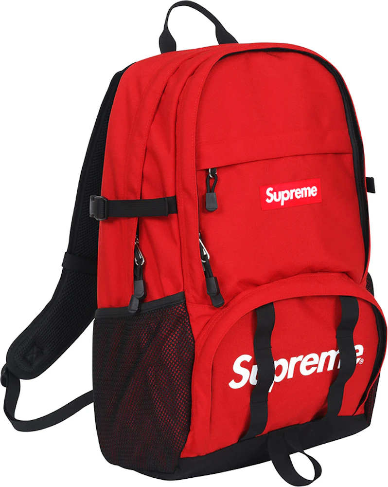 Supreme, Bags, Supreme Red 2 Denier Cordura Backpack