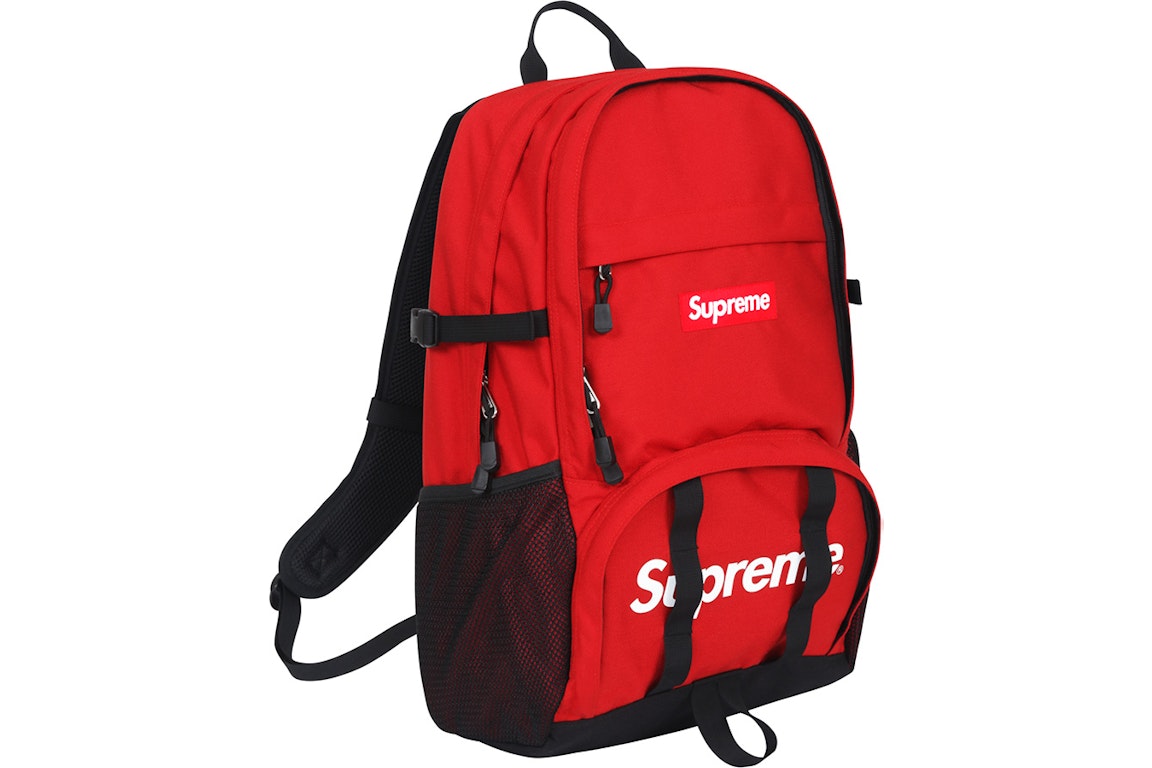 Pre-owned Supreme 1000 Denier Cordura Backpack Red