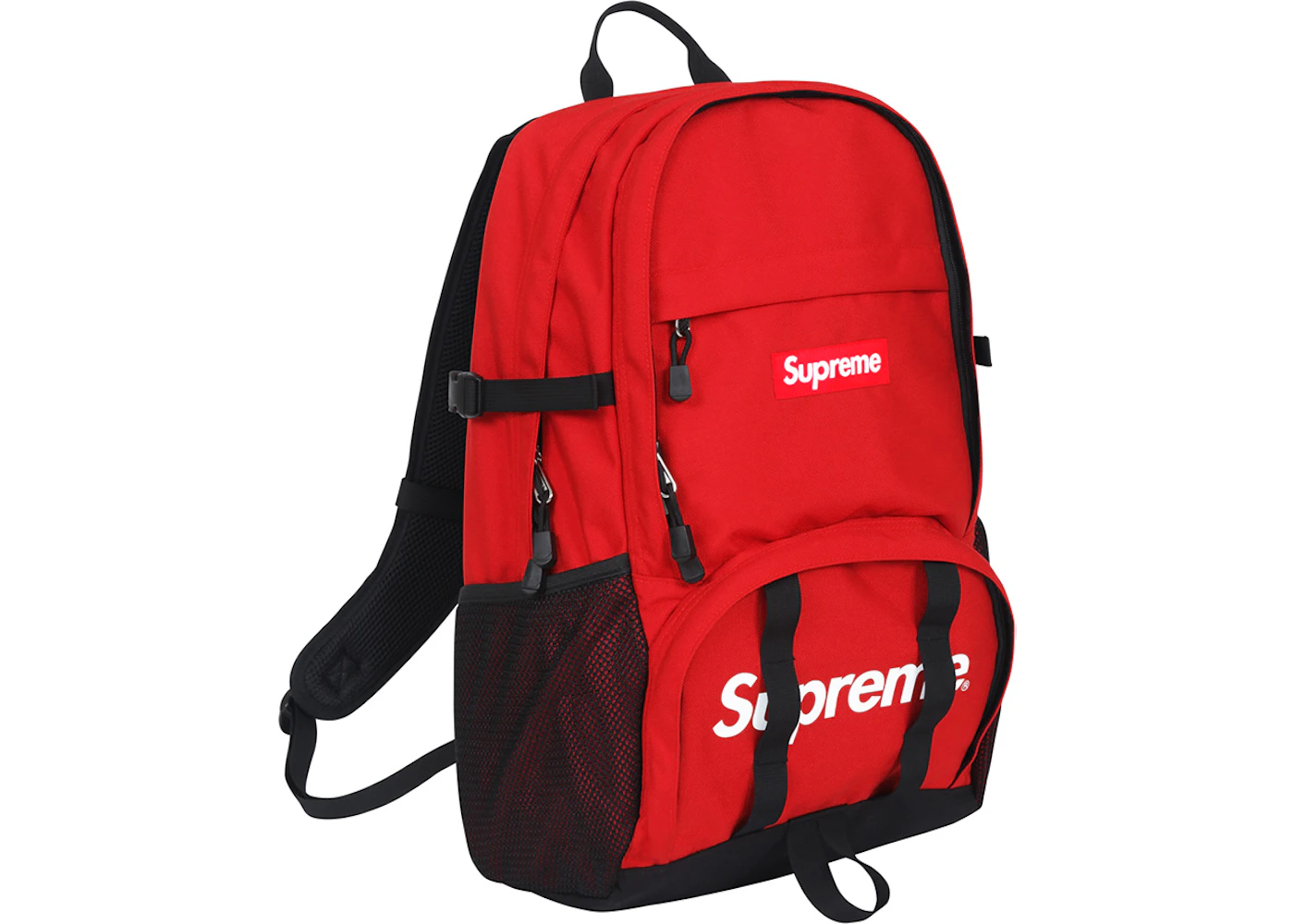 Supreme, Bags, Supreme Red 2 Denier Cordura Backpack