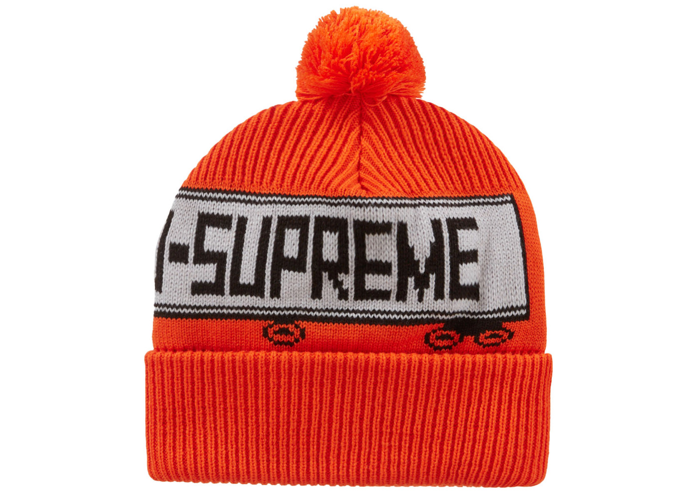 Supreme 18-Wheeler Beanie Orange