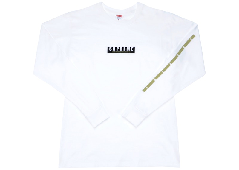 Supreme 1994 LS Tee White Men's - FW18 - GB