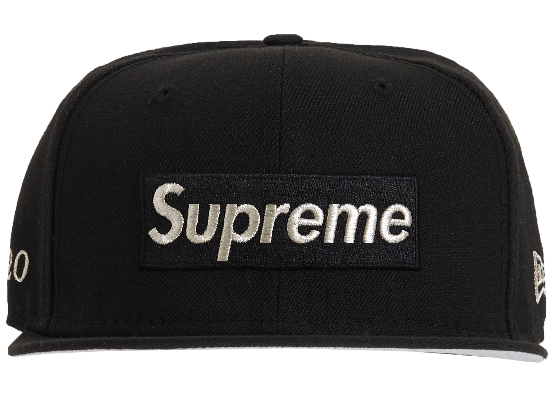 Supreme $1M Metallic Box Logo New Era Black