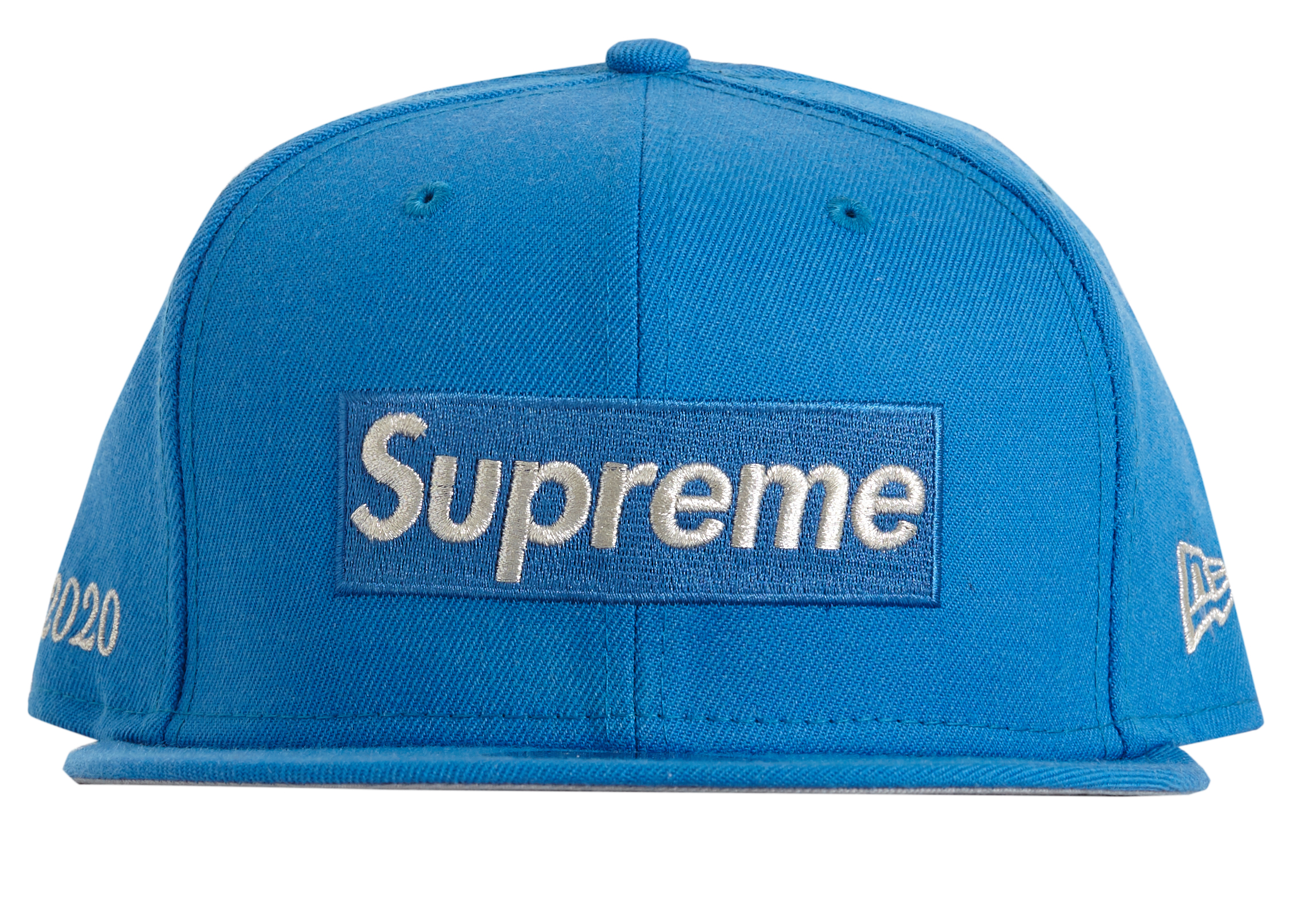 Supreme $1M Metallic Box Logo New Era Light Blue - SS20 - US