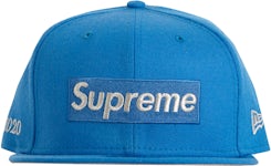 Supreme Gradient Box Logo New Era® Cap Blue 7 1/8 Brand New Poly
