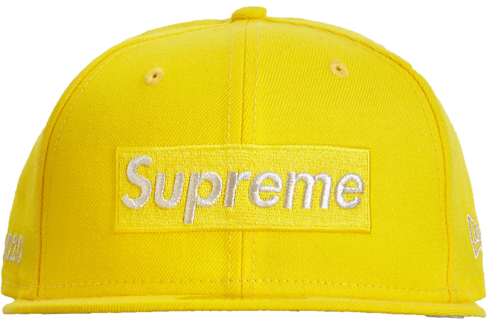 Supreme $1M Metallic Box Logo New Era Yellow - SS20 - GB