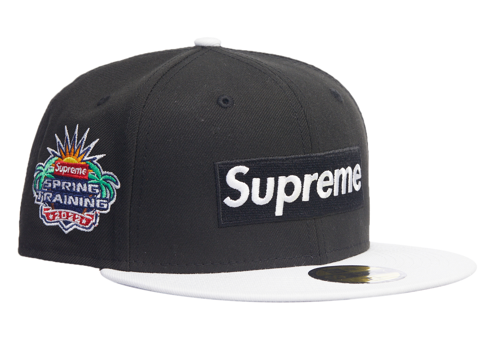 Supreme2-Tone Box Logo New Era Black 7-5/8 新品