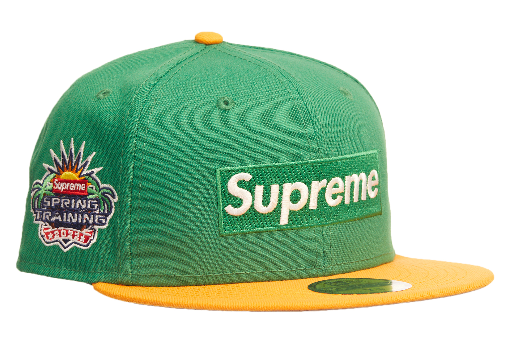 Supreme 2-Tone Box Logo New Era Green - SS22 - US
