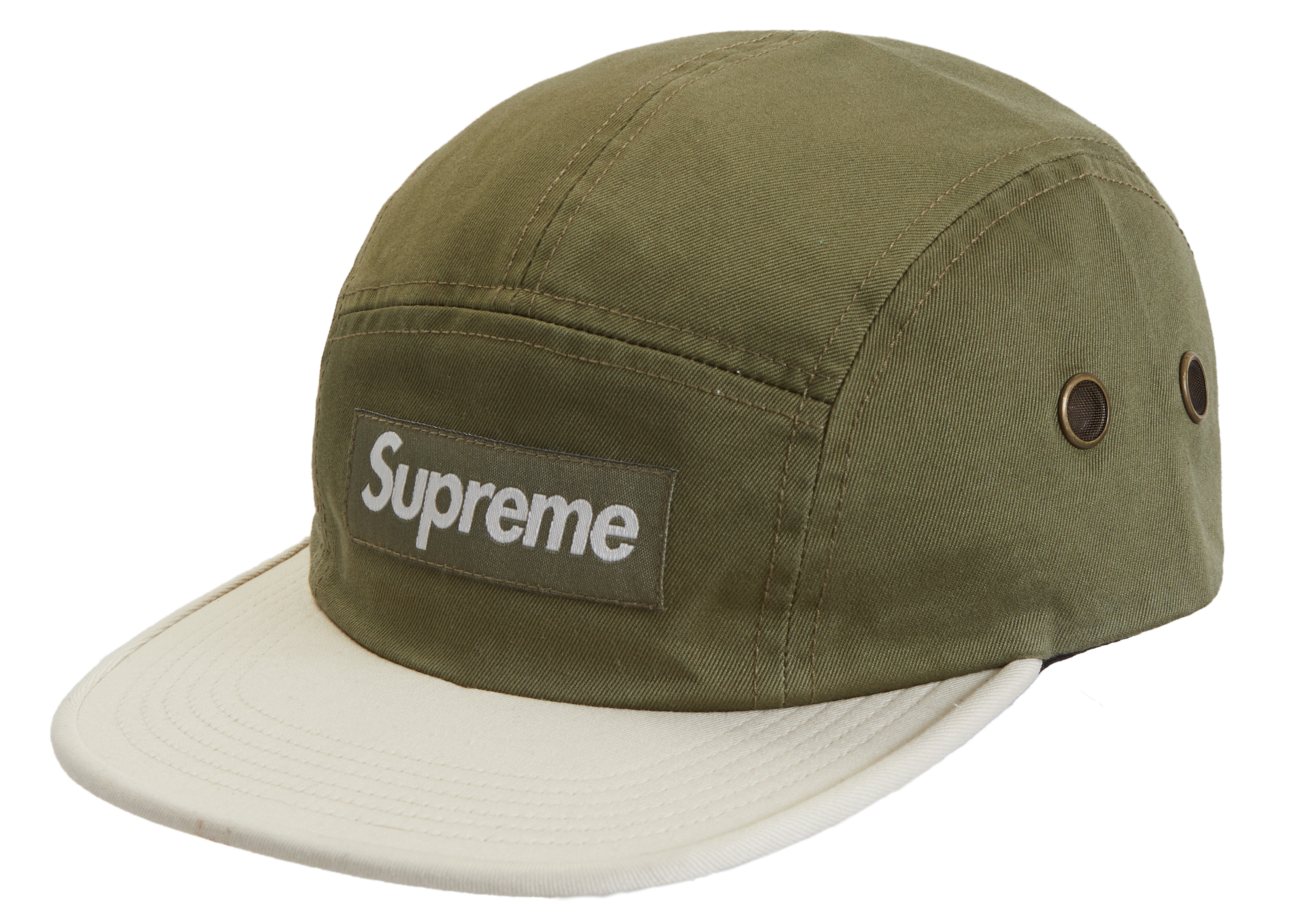 Supreme 2-Tone Corduroy Camp Cap Green - SS23 - US