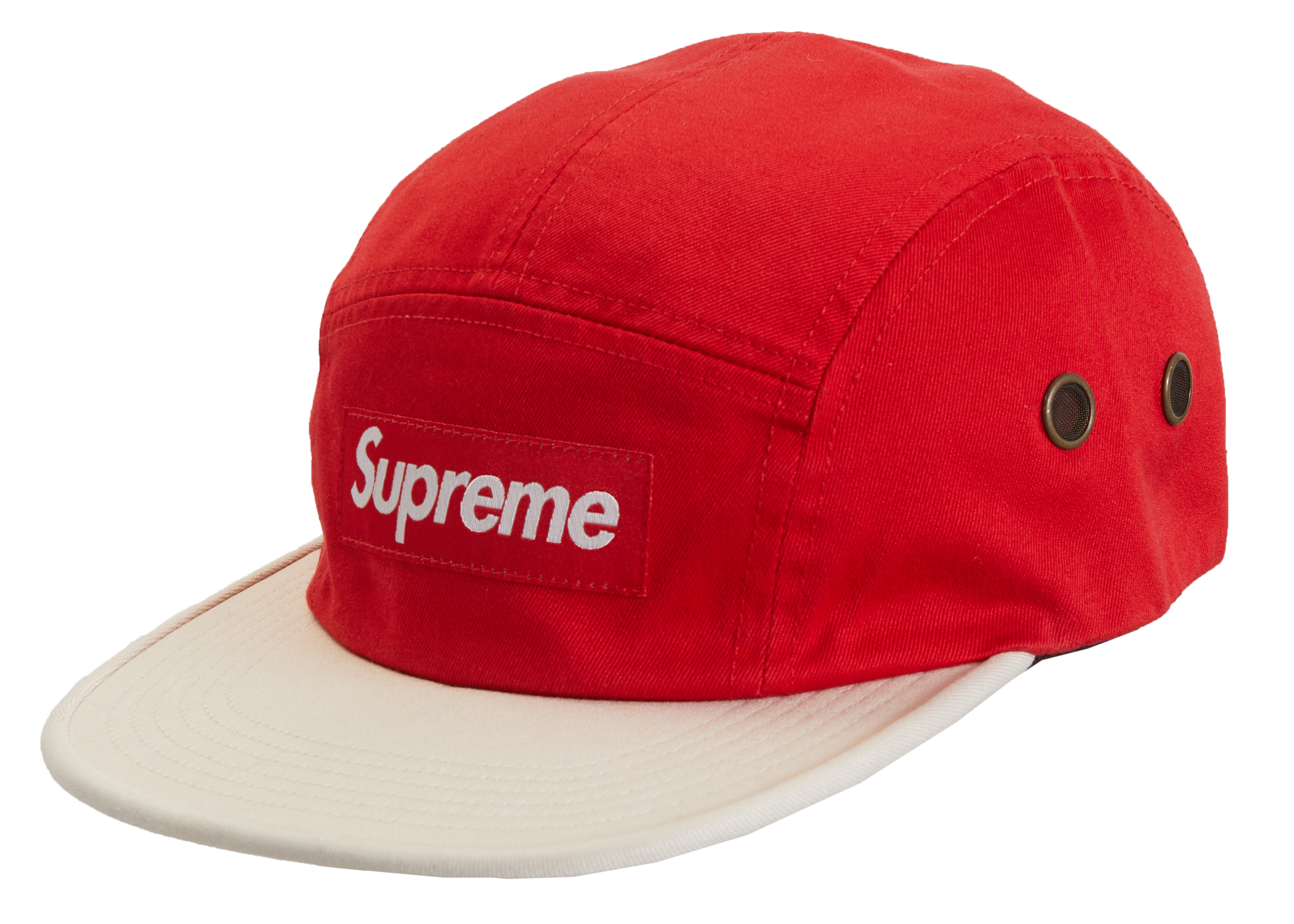 Supreme Pigment 2-Tone Camp Cap Red - 帽子