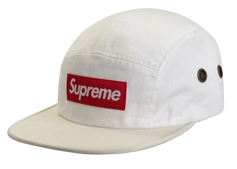 Supreme 2-Tone Twill Camp Cap White - SS22 - US