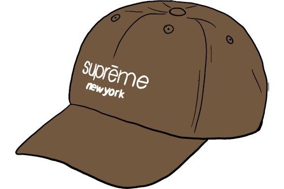 Supreme 2-Tone Canvas 6-Panel Yellow