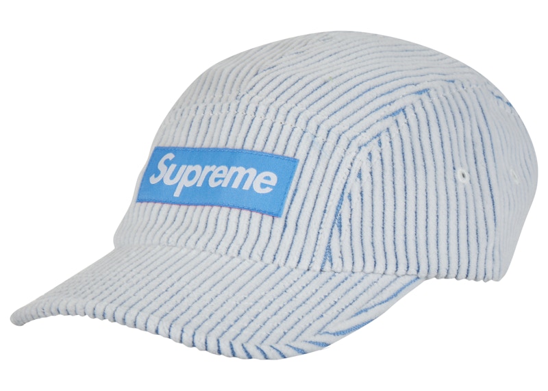 Supreme 2-Tone Corduroy Camp Cap White - SS23 - JP