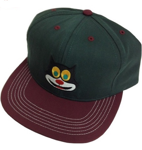 Supreme 2 Tone Mad Cat 5 Panel Cap Green - FW15 - JP