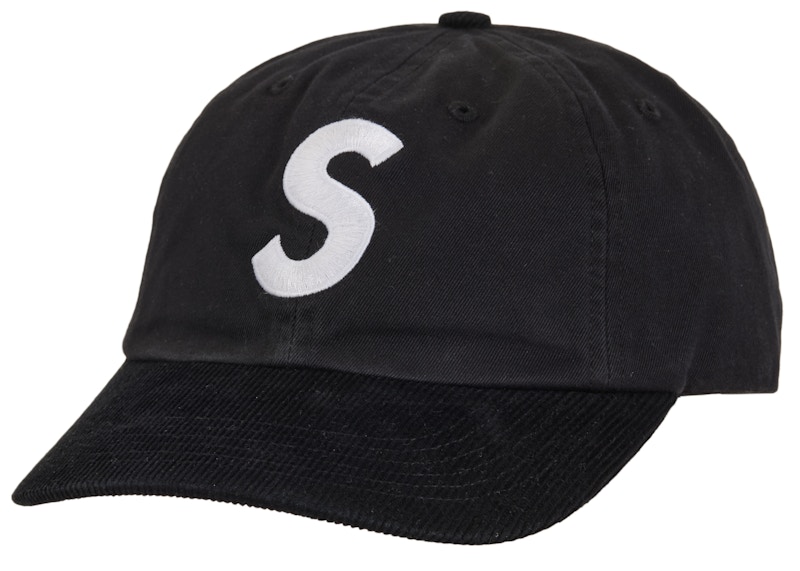 Supreme 2 Tone S Logo 6 Panel Black