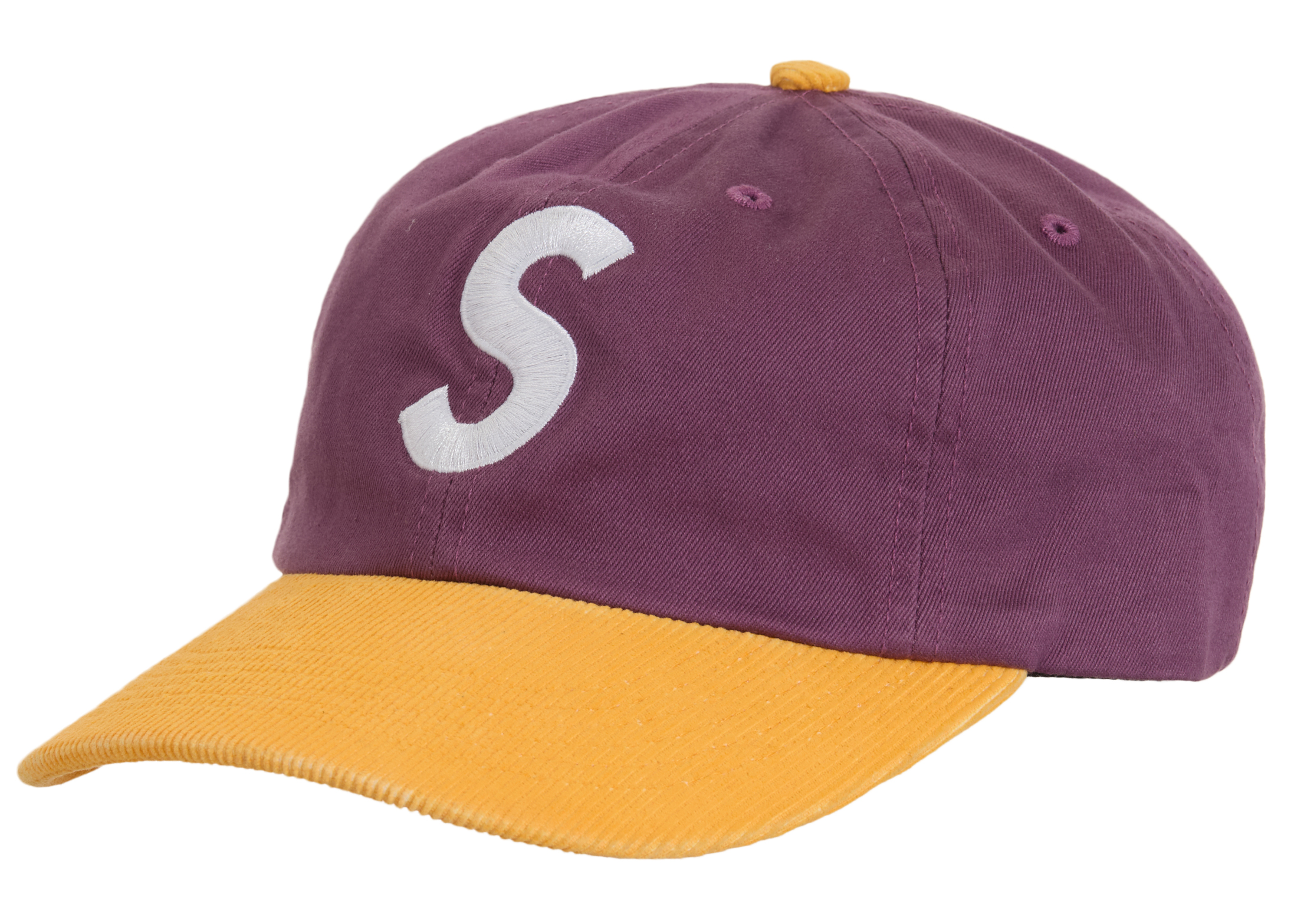 Supreme 2 Tone S Logo 6 Panel Dusty Purple