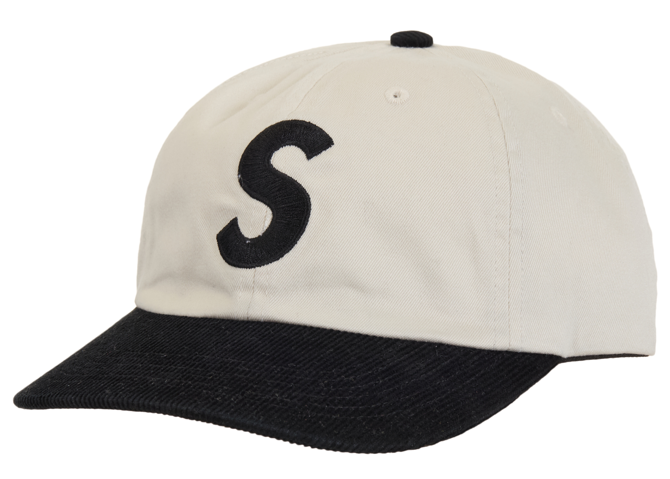 シュプリーム　2-Tone S Logo 6-Panel　タン帽子